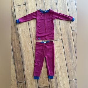 Wee Woolies Merino Pyjamas/Base Layer Set